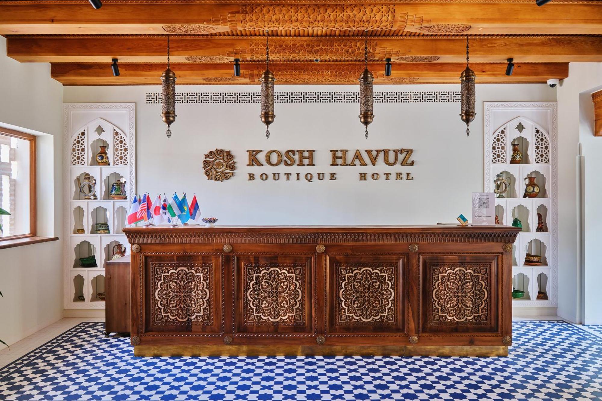 Kosh Havuz Boutique Hotel サマルカンド エクステリア 写真